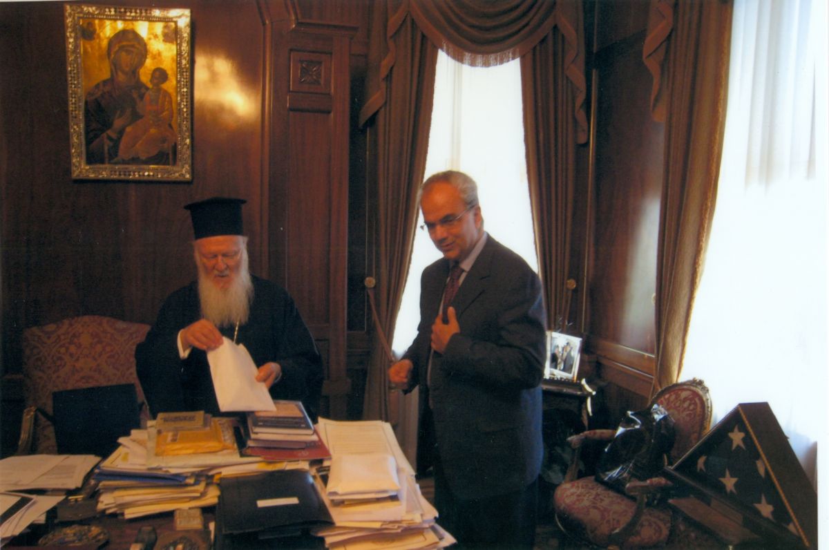 ΕΠΙΣΚΕΨΗ ΤΟΥ Δ.Σ. ΤΗΣ Φ.Α.Α.Θ. ΣΤΗΝ ΕΔΡΑ ΤΟΥ ΟΙΚΟΥΜΕΝΙΚΟΥ ΠΑΤΡΙΑΡΧΕΙΟΥ