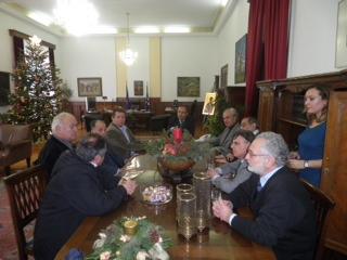 13 Δεκεμβρίου 2012: Επίσκεψη του Δ.Σ. της Φ.Α.Α.Θ. με τον Υπουργό Μακεδονίας Θράκης
